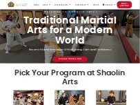 Website Shaolin Arts Kung Fu and Tai Chi