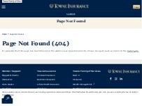 Website Screenshot Towne Insurance - CLOSED