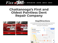 Fixx A Dent website screenshot