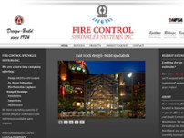 Fire Control Sprinkler Systems Co Inc website screenshot