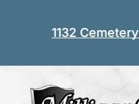 Website Screenshot Milligan Memorials