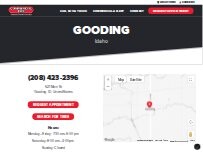 Website Screenshot Commercial Tire