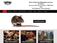 Trapper John Rodent & Animal Specialist website screenshot