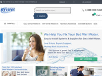Clean Water Systems & Stores Inc. website screenshot