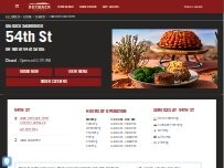 Website Screenshot Outback Steakhouse