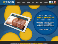 T324, Inc. website screenshot