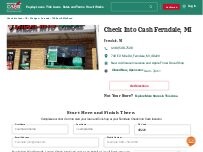 Website Screenshot Check Into Cash