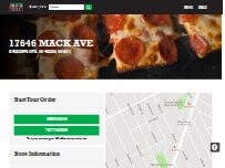 Website Screenshot Jet's Pizza
