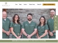 Website Screenshot Magnolia Eye Group - Holly Springs