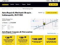 Website Screenshot Meineke Car Care Center