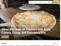 Website Screenshot Benny's Famous Pizza