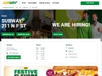 Website Screenshot Subway