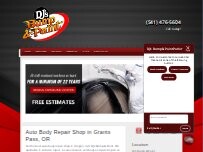 Website Screenshot DJ's Bump & Paint