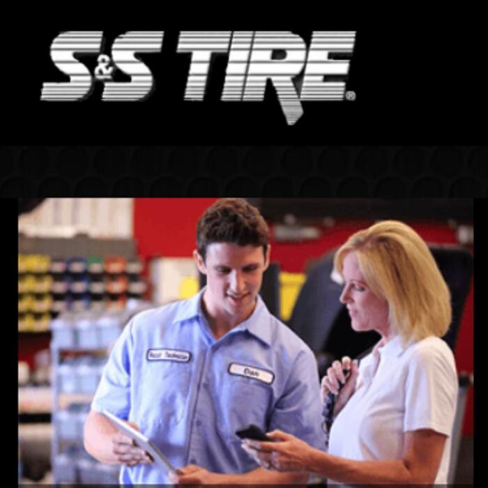S & S Tire Service Logo