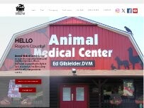 Website Screenshot Animal Medical Center