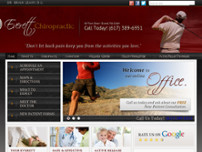 Everett Chiropractic website screenshot