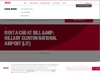 Website Screenshot Avis Car Rental