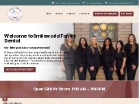 Website Screenshot Smileworld Family Dental - Dr. Mira Godiwala, DDS, Cupertino Dentist