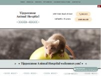 Website Screenshot Tippecanoe Animal Hospital