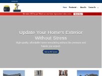 Website Screenshot EZ Home Exteriors