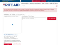 Screenshot for https://locations.riteaid.com/locations/nj/princeton/301-north-harrison-street.html