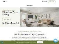Website Screenshot Porterwood Apartments