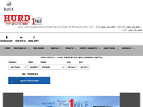 Hurd Auto Mall website screenshot
