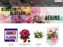 Website Screenshot Posey Peddler