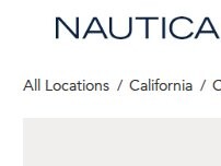 Website Screenshot Nautica