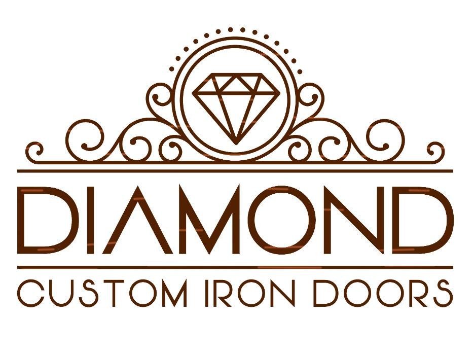 Diamond Custom Iron Doors Logo