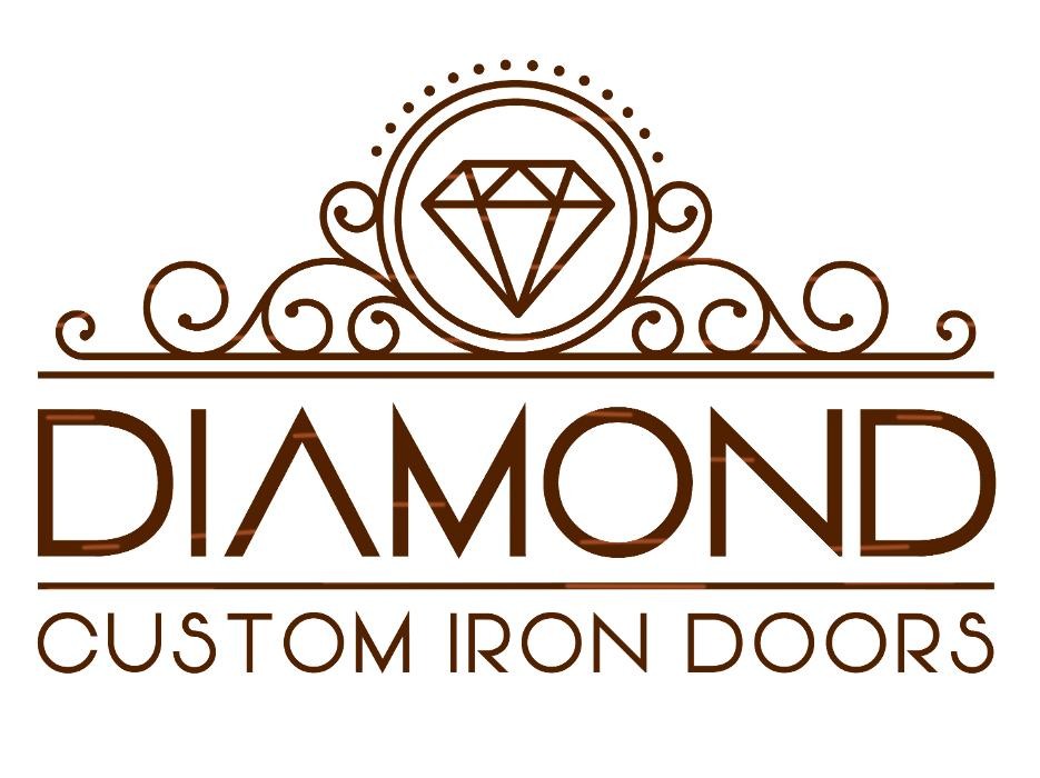 Diamond Custom Iron Doors Logo