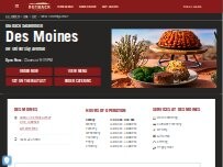 Website Screenshot Outback Steakhouse