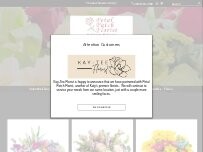 Website Screenshot Petal Patch Florist & Flower Delivery