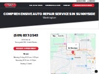 Website Screenshot Commercial Tire