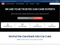 Website Screenshot AAMCO Transmission