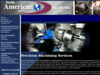 North American Tool & Machine Corp. website screenshot