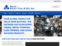 Valco/Valley Tool & Die, Inc. website screenshot