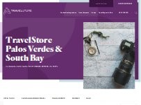 Website Screenshot TravelStore Palos Verdes