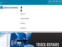 Mercer Spring website screenshot