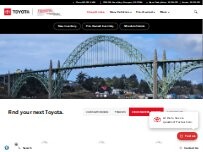 Website Screenshot Toyota Of Newport