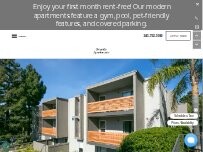 Website Screenshot Bayside Apartments