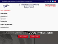 Glatfelter  Furniture Inc website screenshot