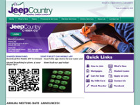 Jeep Country Federal Credit Union website screenshot