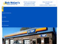 Bob Nolan's Auto Service website screenshot