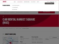 Website Screenshot Avis Car Rental