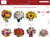 Website Screenshot Alegro Flower & Gift Shop