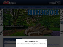 K & D Shoe Warehouse website screenshot