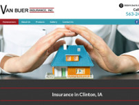 Van Buer Insurance, Inc. website screenshot