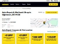 Website Screenshot Meineke Car Care Center