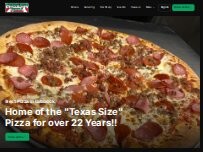 Website Screenshot Giorgio's Pizza